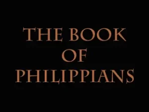 The Book of Philippians sermon series