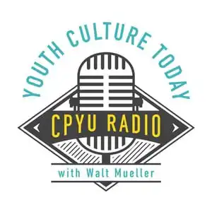 Logo for "Youth Culture Today" featuring "CPYU Radio" with a microphone icon, styled in turquoise and yellow on a white background.